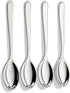 Demitasse Espresso Spoons,18/10 Stainless Steel Mini Coffee Spoons,Teaspoons,Dessert Spoons,Bistro Spoons,4.75 Inch,Set of 4,Heavy Duty and Dishwa...