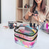 Cosmetic Bag Makeup Bag Travel Cosmetic Bags for Women Makeup bags Cases Portable Waterproof Foldable (Tie-Dye)...