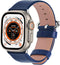 Fullmosa Leather Bands Compatible with Apple Watch Band 41mm 40mm 38mm 42mm for Women Men, Top Grain Genuine Leather Strap for iWatch Series 10/9/...