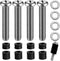 M8 Screws for Samsung TV M8 x 45mm, Pitch 1.25mm TV Mounting Bolts Screws with 25mm Long Spacers Work with Samsung 50" 55" 60" 65" 70" 75" 82" TV...