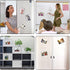 Black Magnetic Picture Frame 5X7 for Refrigerator-8 Pack,Black Photo Magnets Sleeves with Matte Film Cover,Less Reflection......