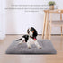 Reversible Dog Bed Mat with Plush and Corn Velvet,Soft Warm Pet Cushion, Dual Purpose Washable Sleeping Mattress Bed for Small Medium Large Dog an...