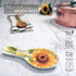 UPware Melamine Spoon Rest Spoon Holder Kitchen Utensil Holders 9.625 Inch for Kitchen Counter Dining Table (Sunflower)...