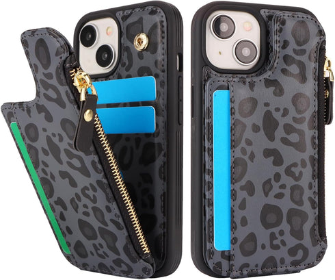 Cavor for iPhone 14 Plus Case with Card Holder,iPhone 14 Plus Wallet Case for Women Men,Phone Case iPhone 14 Plus Case with Wallet,Leather Magneti...