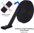 RETON 0.59 Inch 10 Yards Black Nylon Webbing Strap + 20 PCS Adjustable Buckles Plastic Side Release Buckles...
