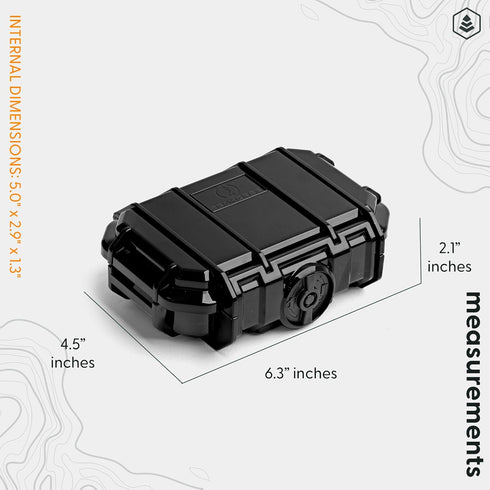 Evergreen | in Ear Monitor Protective Cases for IEM - Waterproof/USA Made - Suitable for KZ ZS10/ZS10 Pro/ZSN/ZST/AS10/AS16/Sure SE215-CL/SE201-K ...