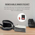 8 Pockets Camera Lens Filter Pouch, Water Resistant and Dustproof Professional Photography Filter Holder Belt Bag Pouch Filter Carrying Case for 8...
