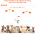 Led Dog Collars for Small Dog,Vizpet XS Light up Adjustable Collar USB Rechargeable Bright Safety Pet Collar for Cats Dogs(Orange)...
