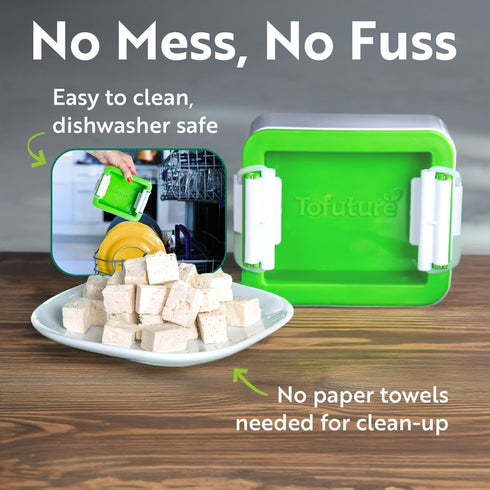 Tofu Press by Tofuture - The Original and Best Tofu Press. Easily And Quickly Remove Water from Tofu to Improve the Flavor and give Perfect Textur...