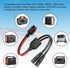 Anderson to DC 8mm Female Adapter Cable 1 to 2 High Power Port to 8mm Splitter Solar Connector 8mm Adapter to Anderson Y Parallel Cable Compatible...