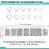 Jump Rings for Jewelry Making Kit, 1500pcs Jewelry Repair Kit for Necklace Bracelet, Lobster Clasps and Closures Repair Supplies Kit with Pliers T...