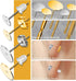 Earring Posts and Backs, 500Pcs Hypoallergenic Earring Studs for Jewelry Making with Butterfly Earring Backs and Rubber Bullet Earring Backs (4mm,...