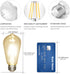 LED Edison Bulb 4W,Antique 40W Vintage Edison Bulb,E26 Light Bulb Non Dimmable Led Bulb 450 Lumens 5500K Cold White,Pack of 3...
