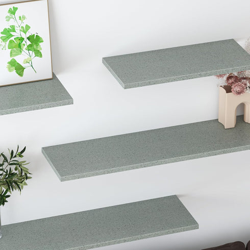 Light Green Granite Marble Contact Paper for Kitchen Countertops Granite Terrazzo Wallpaper Peel and Stick Waterproof Removable Vinyl Wall Paper R...