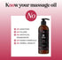 Calming Massage Oil for Massage Therapy - Home Spa Full Body Massage Oil for Sore Muscles for Pro or Home Use with Moisturizing Sweet Almond Oil a...