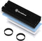 SilverStone Technology Aluminum Alloy Heatsink with Multiple Thermal Pads for PCIE NVME M.2 or SATA M.2 TP02-M2...