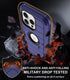 for iPhone 14 Pro Max Case with Belt Clip Holster,Built-in Screen Protector,Heavy Duty Shockproof Drop Proof Military Protective Phone Cover with ...