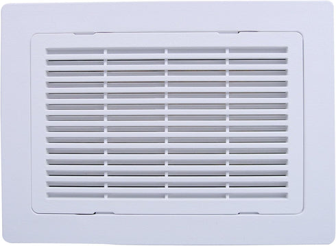 Oatey 34247 Louvered Design Access Panel Frame ABS 6x9 , White...