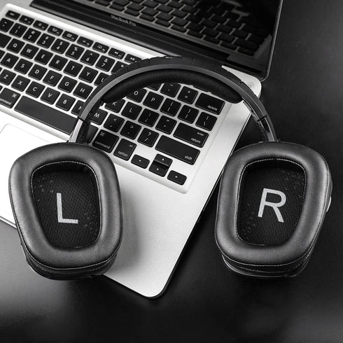 SOULWIT Ear Pads Cushions Replacement for Logitech G35 G930 G933 G933S G935 G633 G633S G635 G533 G430 G431 G432 G433 Gaming Headset, Earpads for G...