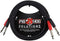 Pig Hog PD-21406 Dual 1/4" Mono (Male) Cable, 6 Feet...