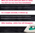 4 Pieces Heat Erase Pens with 40 Heat Erasable Fabric Refills Marking for Sewing, Quilting and Dressmaking(4 Colors)...