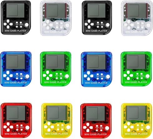 12Pcs Mini Games Party Favors Keychains for Kids Video Game Party Favors Video Game Keychains for Backpack Birthday School Party Favor Supplies Ke...
