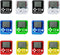 12Pcs Mini Games Party Favors Keychains for Kids Video Game Party Favors Video Game Keychains for Backpack Birthday School Party Favor Supplies Ke...