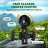 STARSCOPE Adjustable Phone Scope Mount - Telescope Phone Adapter Fits Most Phones (Max 110mm) | Easy-Adjust, Universal Spotting Scope Phone Adapte...