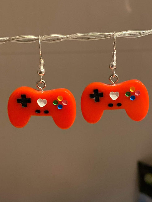 Colorful Game Controller Charms Game Controller Resin Pendants For DIY Jewelry Making...