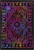 THE ART BOX Multi Purple Mandala Sun and Moon Aesthetic Wall Tapestry – Celestial Cotton Wall Hanging for Bedroom Indie Decor...