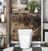 ROSEROSA Peel and Stick PVC Faux Marble Self-Adhesive Wallpaper Covering Counter Top Shelf Liner PGS4020...
