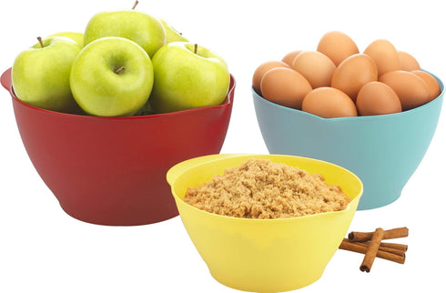 BRADSHAW INTERNATIONAL 11620 3PC Mixing Bowl Set...