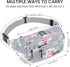 Fanny Packs For Women & Men Waist Pack Hip Bum Bag with Multi-Pockets Large Capacity Waterproof , for Disney Traveling Casual Cycling Running Hiki...