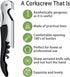 Professional Wine Opener,Best Bottle Opener For Beer or Wine, All-In-One Waiters Corkscrew,The Favored Choice of Sommeliers, Waiters and Bartender...