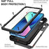 Beasyjoy for iPhone 13 Case Waterproof, Metal Phone Case with Built-in Screen Protector, Heavy Duty Full Body Protective Military Grade Shockproof...