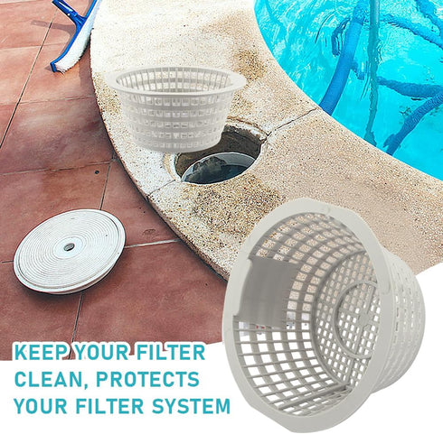 CALIDAKA Skimmers Pool Replacement Skimmer Basket, Fits Most above Ground Wall Skimmers Pool Supplies Skimmers Basket, Skimmer Basket Random Color...