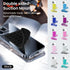2 Pack Suction Cup Phone Case Mount Double-Sided,Silicon Sticky Phone Stand for iPhone and Android, Hands-Free Strong Grip Holder for Selfies and ...