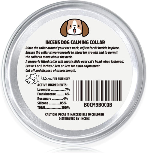 Calming Collar for Dogs, Designed to Alleviate Anxiety in Dogs, is Adjustable and Lasts for 45 Days. It is Suitable for Small and Large Dogs, and ...
