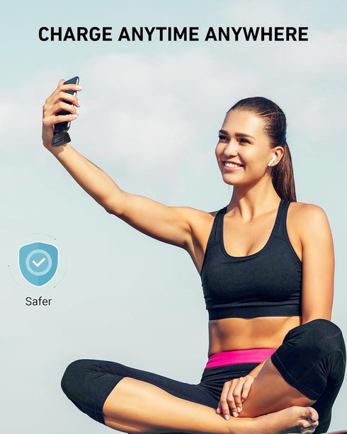 Mini Portable Charger for iPhone with Built in Cable, 4,800mAh Small Power Bank Fast Charging, Compatible with 14/14 Pro Max/13/13 Pro Max/12/12 P...