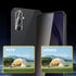 3 Pack Privacy Screen Protector for Samsung Galaxy A54 With 3 Pack Camera Lens Protector, Anti Spy Tempered Glass, 9H Hardness, Black Protector An...