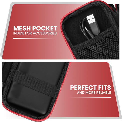 Magnetic portable charger case Compatible with Anker 621/622/633/321/324 MagneticBattery,Fit for Anker PowerCore 5000/10000mAh Power Bank/ Apple M...
