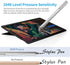 Active Stylus Pen for Dell 2 in 1 Laptop for Latitude 5285 5289 5290 7285 7400, Inspiron 7420 7425, XPS 15 9570, Computer Touchpad Stylus for Writ...