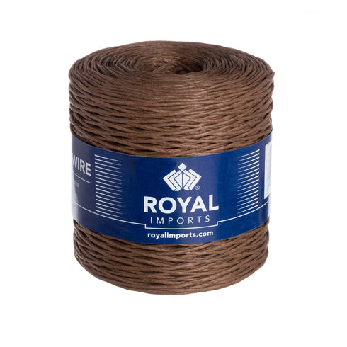 Royal Imports Bind Wire Twine, Paper Wire for Bouquets, Garland Vine, Wreath Making, Jewelry Beading Supplies, Floral Wrapping, Twist Tie String, ...