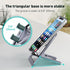 Portable Phone Stand for Desk, Aluminum Adjustable Cell Phone Holder, Foldable Travel Cellphone Dock Compatible with iPhone 15 14 13 Pro Max Mini,...