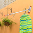 Pool Pole Hanger for Fence?4 Pack? Black Pool Equipment Hooks Heavy Duty Pool Tool Organizer for Telescopic Poles, Skimmers, Leaf Rakes,Pool Hose,...