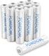 POWEROWL AAA Rechargeable Batteries, High Capacity Triple A Batteries 1000mAh 1.2V NiMH Low Self Discharge HR03, 12 Pack...