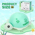 OENUX Baby Bath Toys,Spray Water Bath Toys for Toddlers,Light Up Bathtub Toys with LED Light,Auto Induction Sprinkler Swimming,Pool,Bathroom,Showe...