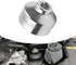 Pack-1 Car 32mm Oil Filter Wrench, 6 Point 3/8" Steel Low Profile Drive Socket Wrench, Oil Filter Labor-saving Disassembly Tool, Compatible with E...