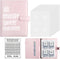 Money Saver Budget Binder Book with Pouches, 100 Envelope Challenge Binder with Numbers, A5 Money Budget Envelopes for Cash Saving $5,050 Pink...
