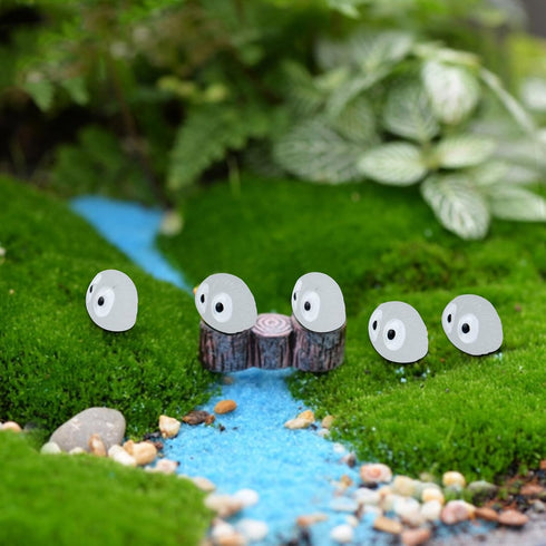 Glow in The Dark Tree Elves Fairy 60Pcs Mini Resin Elf Fairy Garden Accessories Little Briquettes Elves Miniature Figurines, Micro Landscape Gnome...